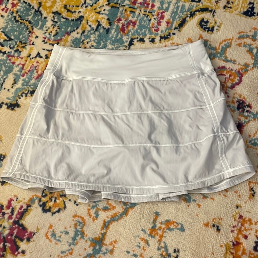 COPY - lululemon MR pace rival skirt *LONG size 4